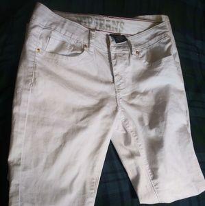 White jeans